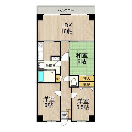 PHOENIX COURT 交野Iの物件間取画像